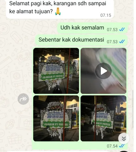 Pengiriman Papan Bunga Selamat Thamrin Jakarta