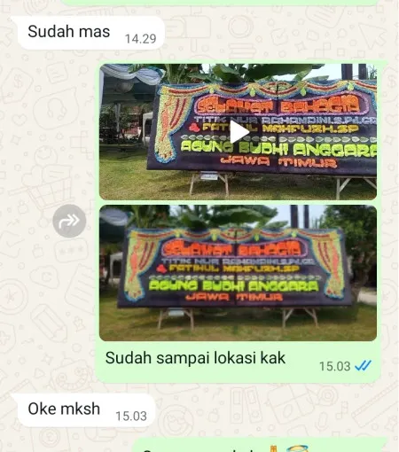 Pengiriman Papan Bunga Thamrin Jakarta