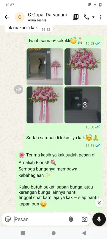 Pengiriman Karangan Bunga Thamrin Jakarta